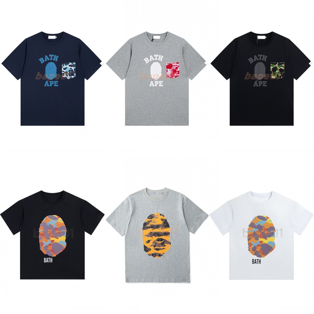 Bapess t shirt Designer Shirt Mens Womens Pattern Print Short Sleeve Mens T Shirt Fashion Cotton Polos Clothes Tees Size M-2XL, #01
Bapess t shirt Designer Shirt Mens Womens Pattern Print Short Sleeve Mens T Shirt Fashion Cotton Polos Clothes Tees Size M-2XL, #01