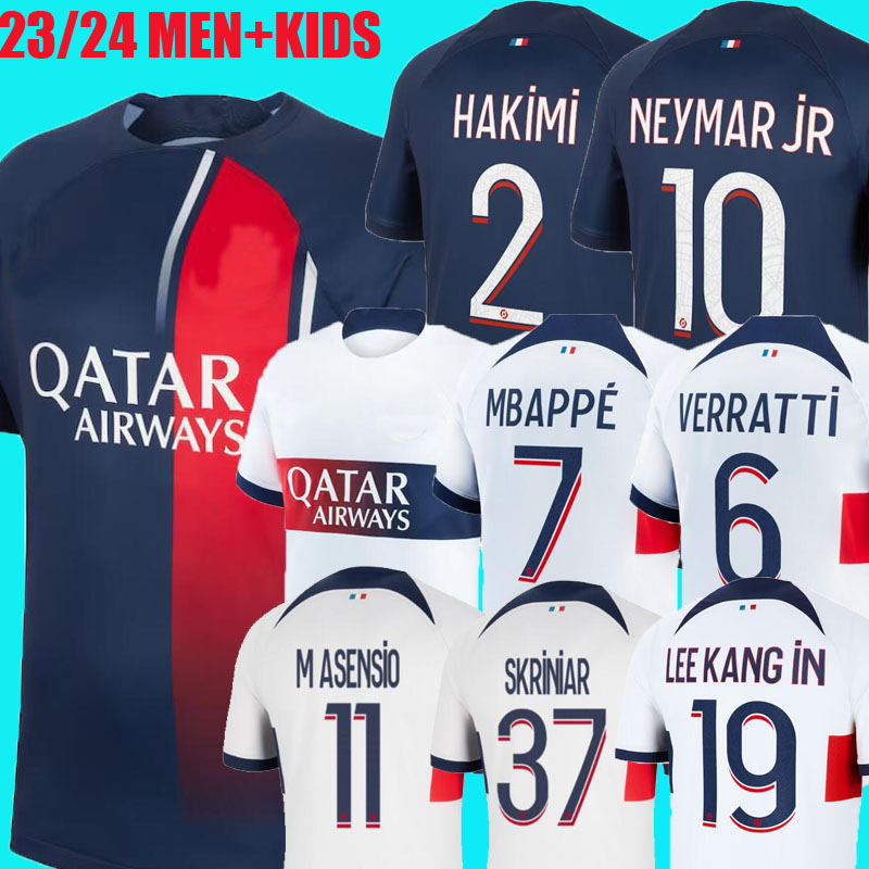 2023 2024 MBAPPE soccer jerseys Skriniar ASENSION maillot de foot HAKIMI Ugarte VERRATTI football shirt 22 23 24 home psgs hommes enfants MEN kids KIT WOMEN LEE KANG IN, 23/24 away kids
2023 2024 MBAPPE soccer jerseys Skriniar ASENSION maillot de foot HAKIMI Ugarte VERRATTI football shirt 22 23 24 home psgs hommes enfants MEN kids KIT WOMEN LEE KANG IN, 23/24 away kids