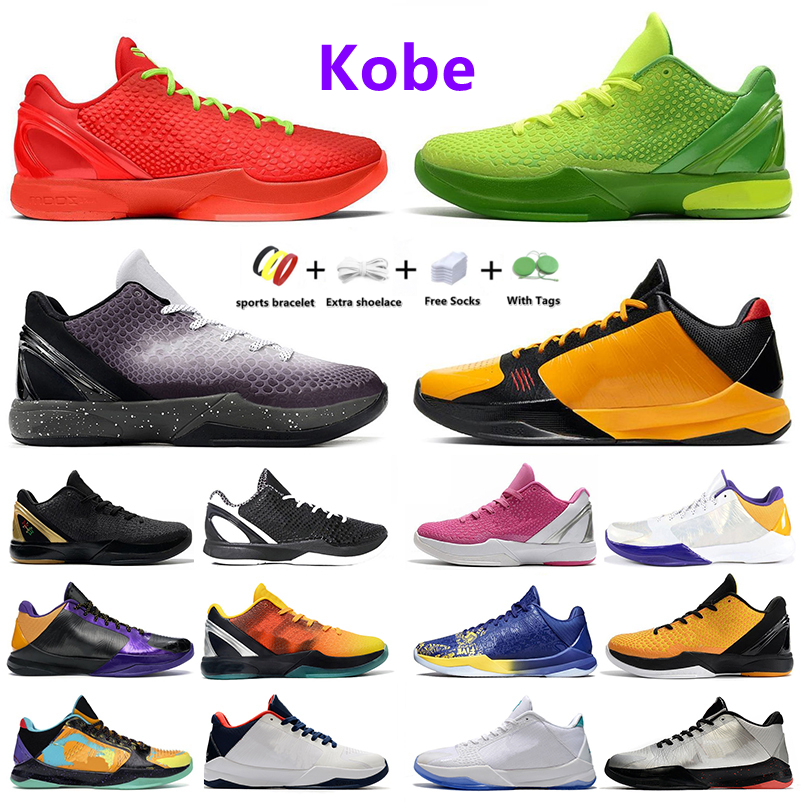 Kobe 6s 6 Protro Reverse Grinch Mens Basketball Shoes Mambacita Bruce Lee Big Stage Chaos Tucke 5 Rings Metallic Gold EYBL Men Trainers Sports Outdoor Sneakers 40-46, Color#3