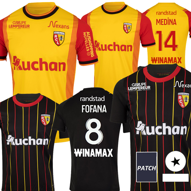 23 24 Maillot RC Lens Soccer Jerseys Kid Kit Saint Barbe Special 2023 2024 Football Shirts de Foot Home Away Player Version FOFANA BUKSA OPENDA THOMASSON Black Gold, 22/23 third
23 24 Maillot RC Lens Soccer Jerseys Kid Kit Saint Barbe Special 2023 2024 Football Shirts de Foot Home Away Player Version FOFANA BUKSA OPENDA THOMASSON Black Gold, 22/23 third