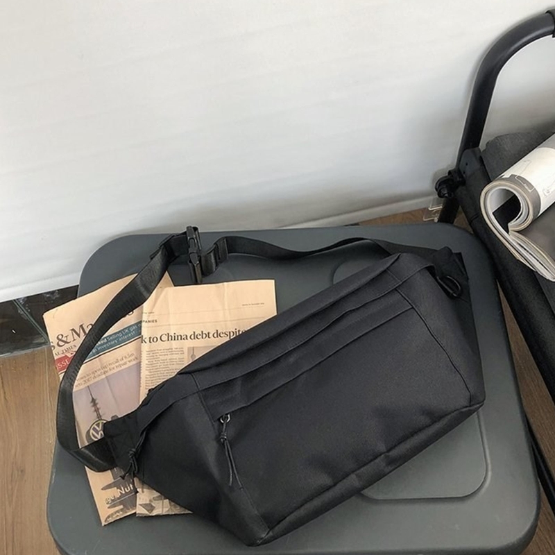 Waist Bags Large Capacity Storage Bag Nylon Fanny Pack for Men Women Big Belt MultiFunctional Chest 230713