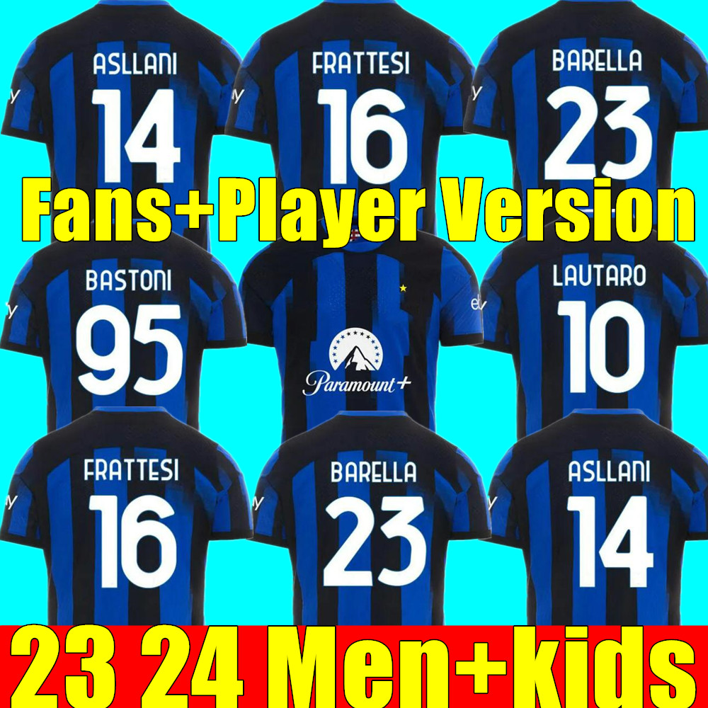 23 24 LUKAKU InterS LAUTARO Milans soccer jerseys ANNIVERSARY CORREA DZEKO BARELLA ASLLANI FRATTESI 2023 2024 BROZOVIC Home football shirt uniforms men kids kit, 23/24 adult home
23 24 LUKAKU InterS LAUTARO Milans soccer jerseys ANNIVERSARY CORREA DZEKO BARELLA ASLLANI FRATTESI 2023 2024 BROZOVIC Home football shirt uniforms men kids kit, 23/24 adult home