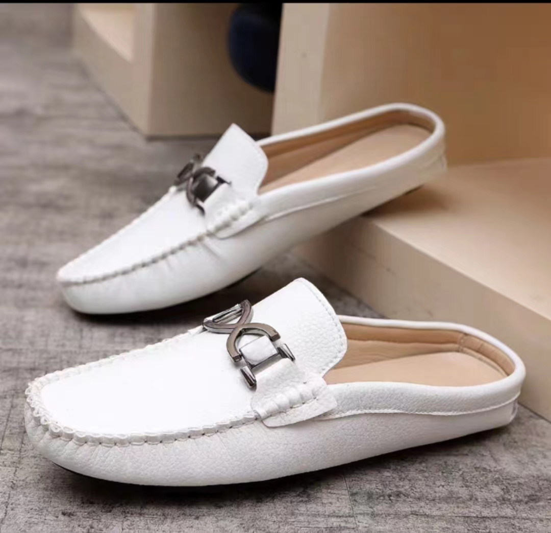 Slippers Peas Shoes Half PU Leather Breathable Male 2022 Summer Men's Casual Fashion Comfortable Light Man SneakersSlippers, Black
Slippers Peas Shoes Half PU Leather Breathable Male 2022 Summer Men's Casual Fashion Comfortable Light Man SneakersSlippers, Black
