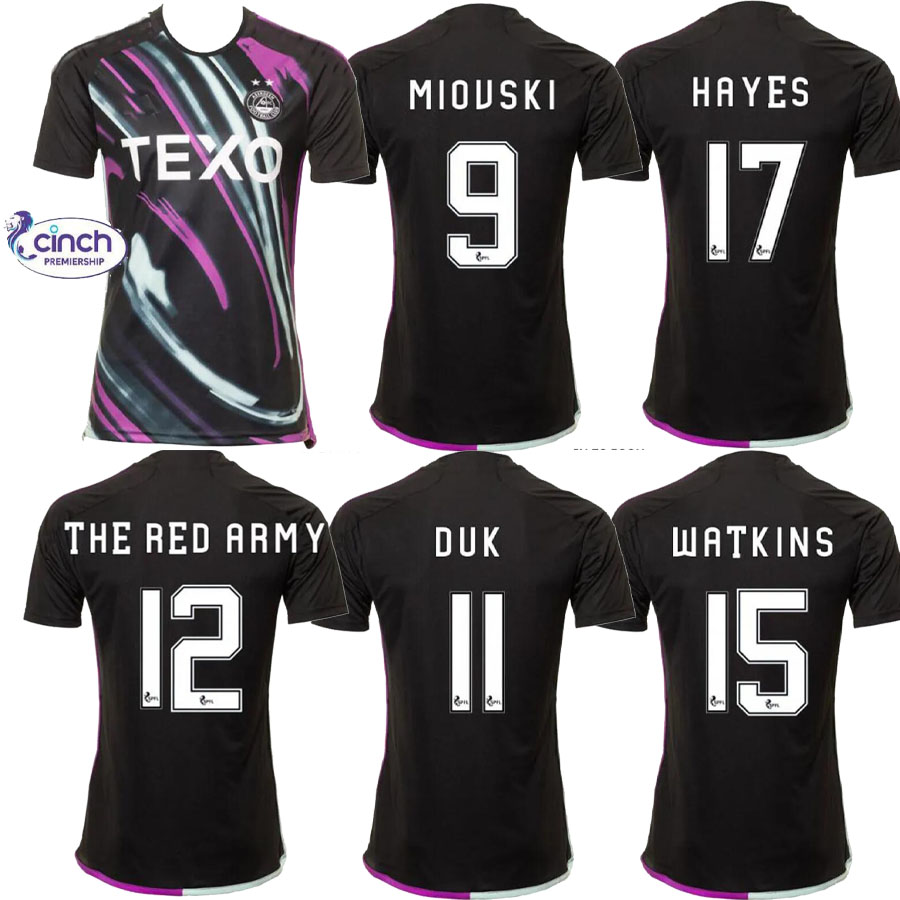 2023 Aberdeen FC soccer jerseys home away 23 24 SPECIAL HAYES 17 WATKINS 15 MIOVSKI 9 DUK 11 2024 jersey football shirts, White
2023 Aberdeen FC soccer jerseys home away 23 24 SPECIAL HAYES 17 WATKINS 15 MIOVSKI 9 DUK 11 2024 jersey football shirts, White