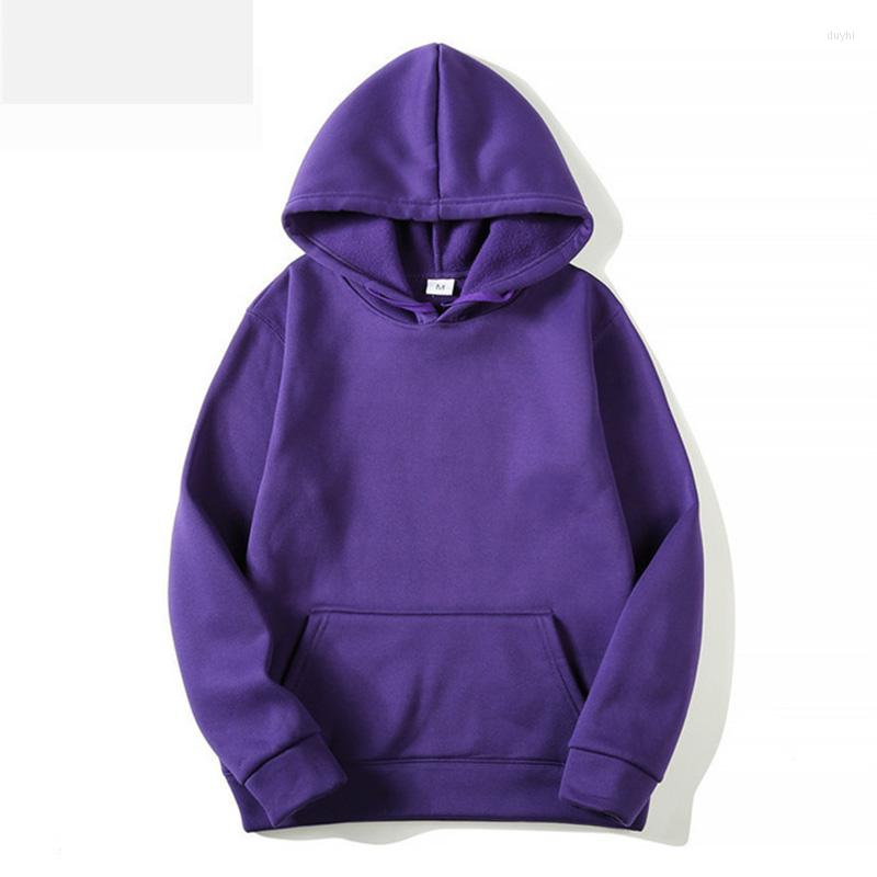 Men's Hoodies Brand Pullover Men Hoodie 2023 Autumn Hip Hop Streetwear Sweatshirts Solid Color Male