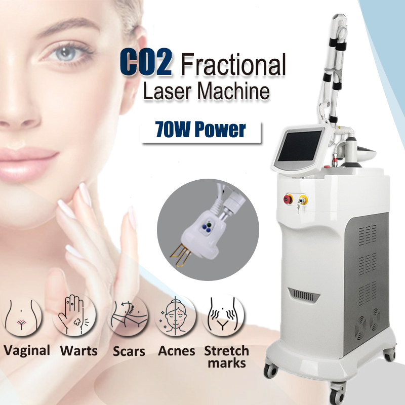 CO2 Laser Machine Sacar removal Acne Treatment whitening Wrinkle Removal CO2 Laser Fractional Rf Equipment