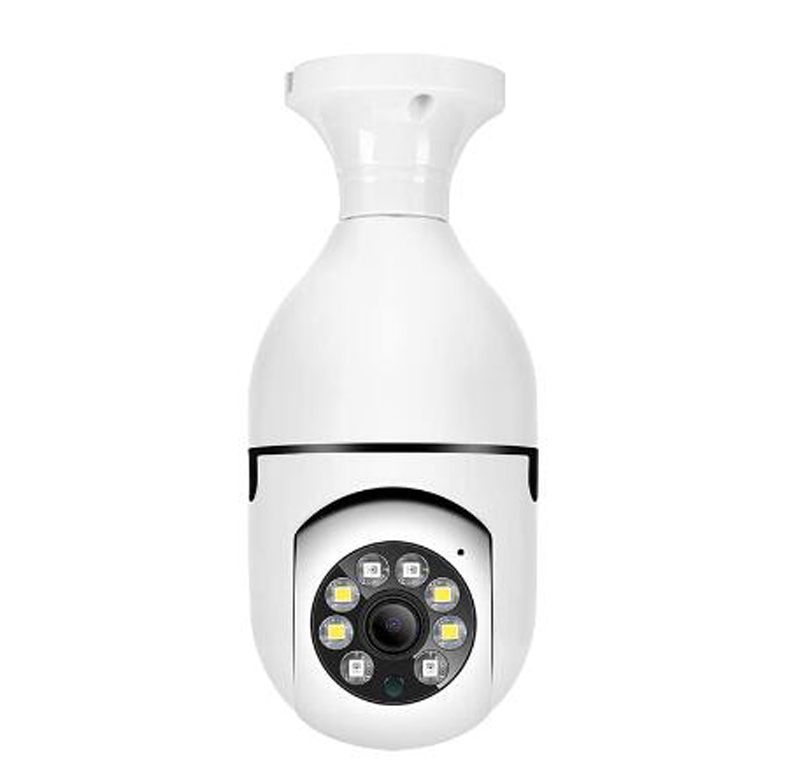 A6 Light Bulb Camera Wireless 1080P 360 Degree Panoramic Smart HD WiFi Cam Night Version Home Security IP Surveillance CCTV LED Bulb Holder Camera Min