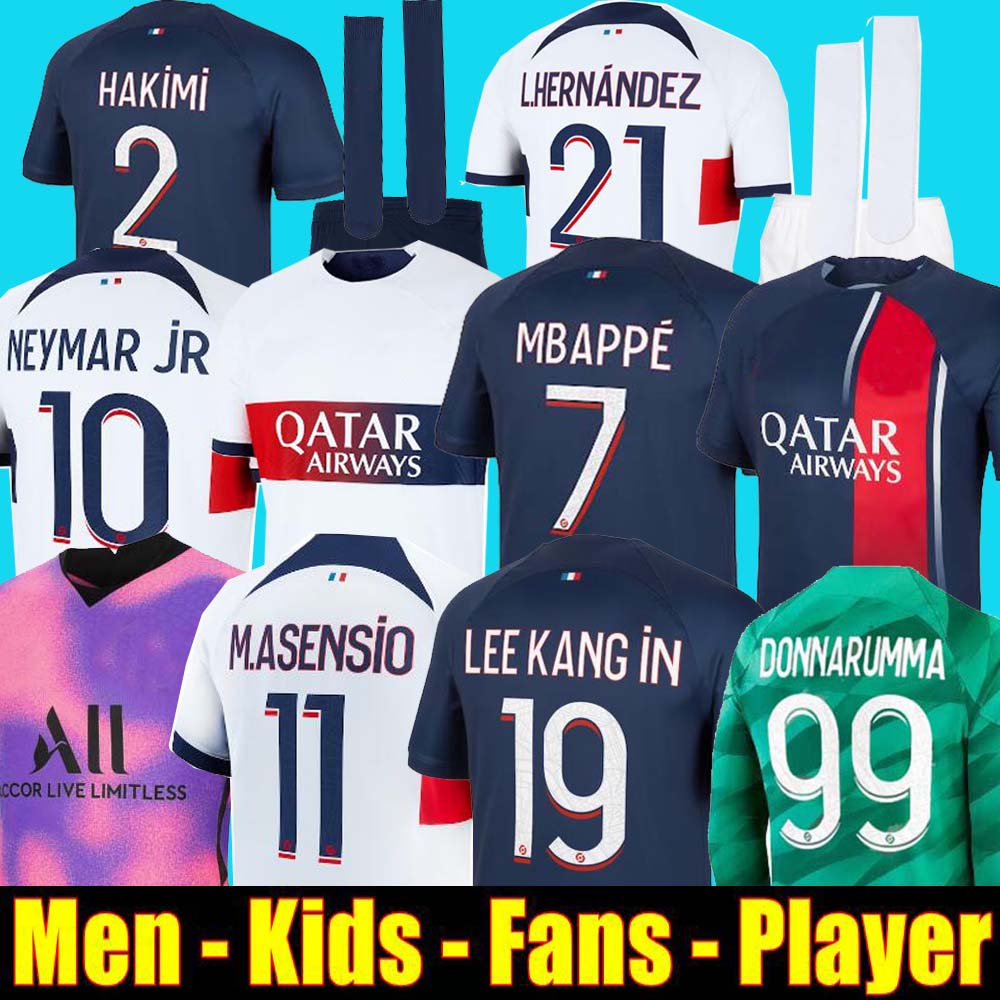 2023 2024 soccer jerseys maillot de foot MBAPPE HAKIMI LEE KANG IN VERRATTI football shirt 23 24 ASENSIO psgs hommes enfants kids KIT fourth KIMPEMBE UGARTE Hernandez, 23/24 home woman
2023 2024 soccer jerseys maillot de foot MBAPPE HAKIMI LEE KANG IN VERRATTI football shirt 23 24 ASENSIO psgs hommes enfants kids KIT fourth KIMPEMBE UGARTE Hernandez, 23/24 home woman