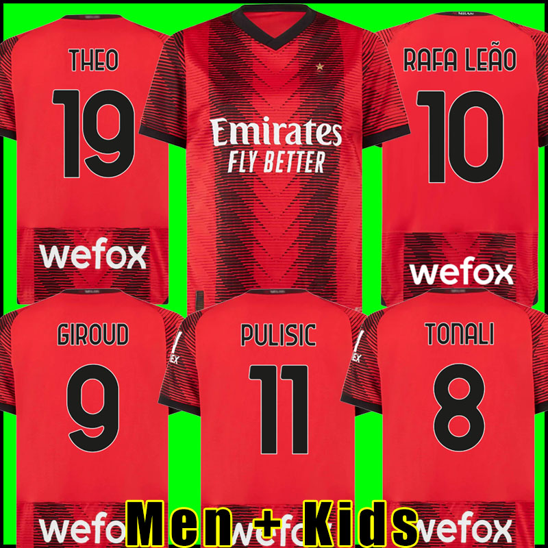 PULISIC 23 24 KOCHE soccer jerseys AC MILANS GIROUD DE KETELAERE RAFA LEAO TONALI THEO DEST football shirt 2023 2024 special fourth 4th men kids kit uniforms tops, 22/23 kids away
PULISIC 23 24 KOCHE soccer jerseys AC MILANS GIROUD DE KETELAERE RAFA LEAO TONALI THEO DEST football shirt 2023 2024 special fourth 4th men kids kit uniforms tops, 22/23 kids away