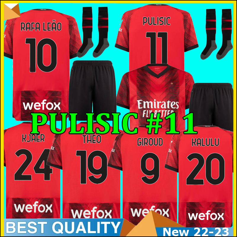 23 24 PULISIC RAFA LEAO soccer jerseys GIROUD IBRAHIMOVIC football shirt 2023 2024 TONALI BENNACER REBIC Camiseta de futbol ROMAGNOLI AC miLANS men kids kits sets, 22 away
23 24 PULISIC RAFA LEAO soccer jerseys GIROUD IBRAHIMOVIC football shirt 2023 2024 TONALI BENNACER REBIC Camiseta de futbol ROMAGNOLI AC miLANS men kids kits sets, 22 away