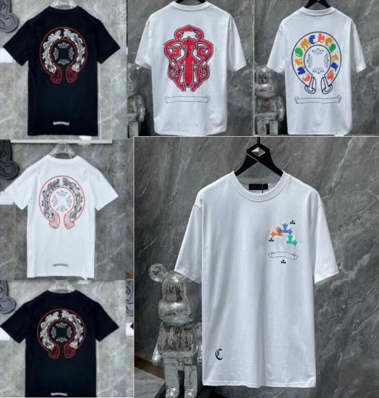 Classics Womens t Shirts Heart High Quality Brand Crew Neck Chromes Short Sleeves Tops Tees T-shirts Casual Horseshoe Sanskrit Cross Print Chromees Hearts vf8g, A111
Classics Womens t Shirts Heart High Quality Brand Crew Neck Chromes Short Sleeves Tops Tees T-shirts Casual Horseshoe Sanskrit Cross Print Chromees Hearts vf8g, A111