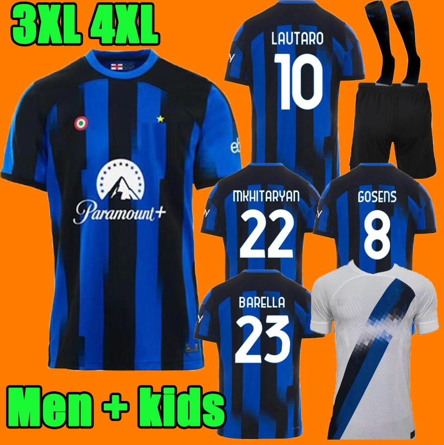 Fans Player 23 24 LUKAKU InterS LAUTARO Milans soccer jerseys ANNIVERSARY CORREA DZEKO BARELLA SKRINIAR 2023 2024 BROZOVIC Home away football shirt men kids kit, Beige
Fans Player 23 24 LUKAKU InterS LAUTARO Milans soccer jerseys ANNIVERSARY CORREA DZEKO BARELLA SKRINIAR 2023 2024 BROZOVIC Home away football shirt men kids kit, Beige