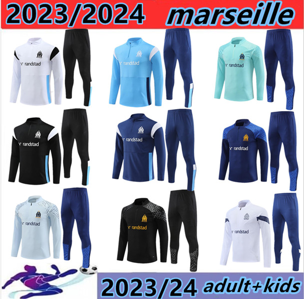 2023-2024 Marseilles trascksuit MEN AND KIDS set Football Soccer Training Suit 23/24 ALEXIS OM Survetement Maillot Foot Chandal, Blue
2023-2024 Marseilles trascksuit MEN AND KIDS set Football Soccer Training Suit 23/24 ALEXIS OM Survetement Maillot Foot Chandal, Blue