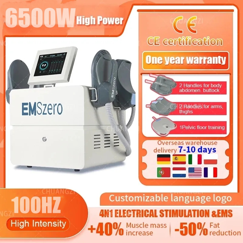 EMSzero DLS-EMSLIM RF Equipment Body Sculpt Machine Muscle Stimul Device Nova Pelvic Floor Stimulator for Butt Lift 13 Tesla NEO
EMSzero DLS-EMSLIM RF Equipment Body Sculpt Machine Muscle Stimul Device Nova Pelvic Floor Stimulator for Butt Lift 13 Tesla NEO