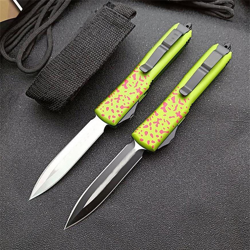 Promotion Zombie Auto Tactical Knife D2 Steel Satin Black Spear Point Blade 6061-T6 Handle EDC Pocket Knives With Nylon Sheath297E
Promotion Zombie Auto Tactical Knife D2 Steel Satin Black Spear Point Blade 6061-T6 Handle EDC Pocket Knives With Nylon Sheath297E