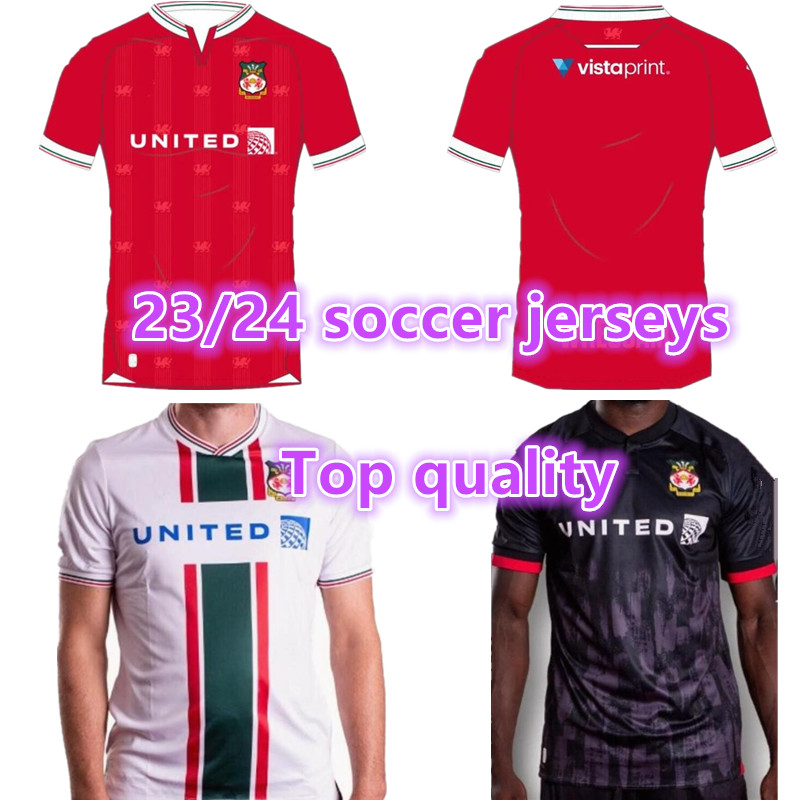 23 24 Wrexham soccer jersey Men Jersey 2023 2024 Fast-dry Short Sleeve Soccer Shirt Custom Logo Outdoor Sport T Shirts
23 24 Wrexham soccer jersey Men Jersey 2023 2024 Fast-dry Short Sleeve Soccer Shirt Custom Logo Outdoor Sport T Shirts