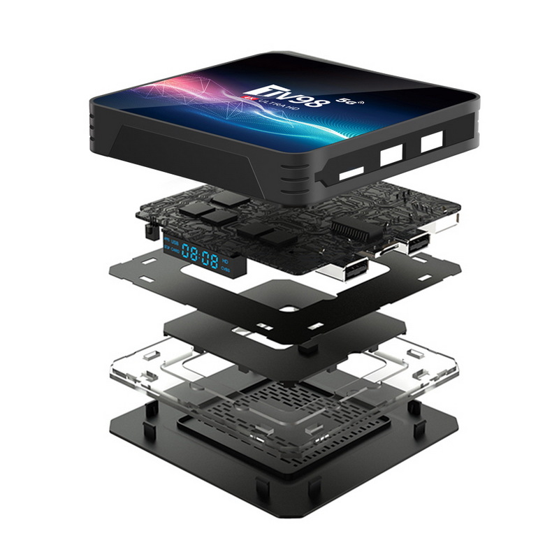 TV Box Android 12.1 TV98 Allwinner H313 Quad Core V11 1G/8G 2G/16G 2.4G/5G Dual WIFI H.265 UHD 4K Smart Media Player Set-top Digital Television