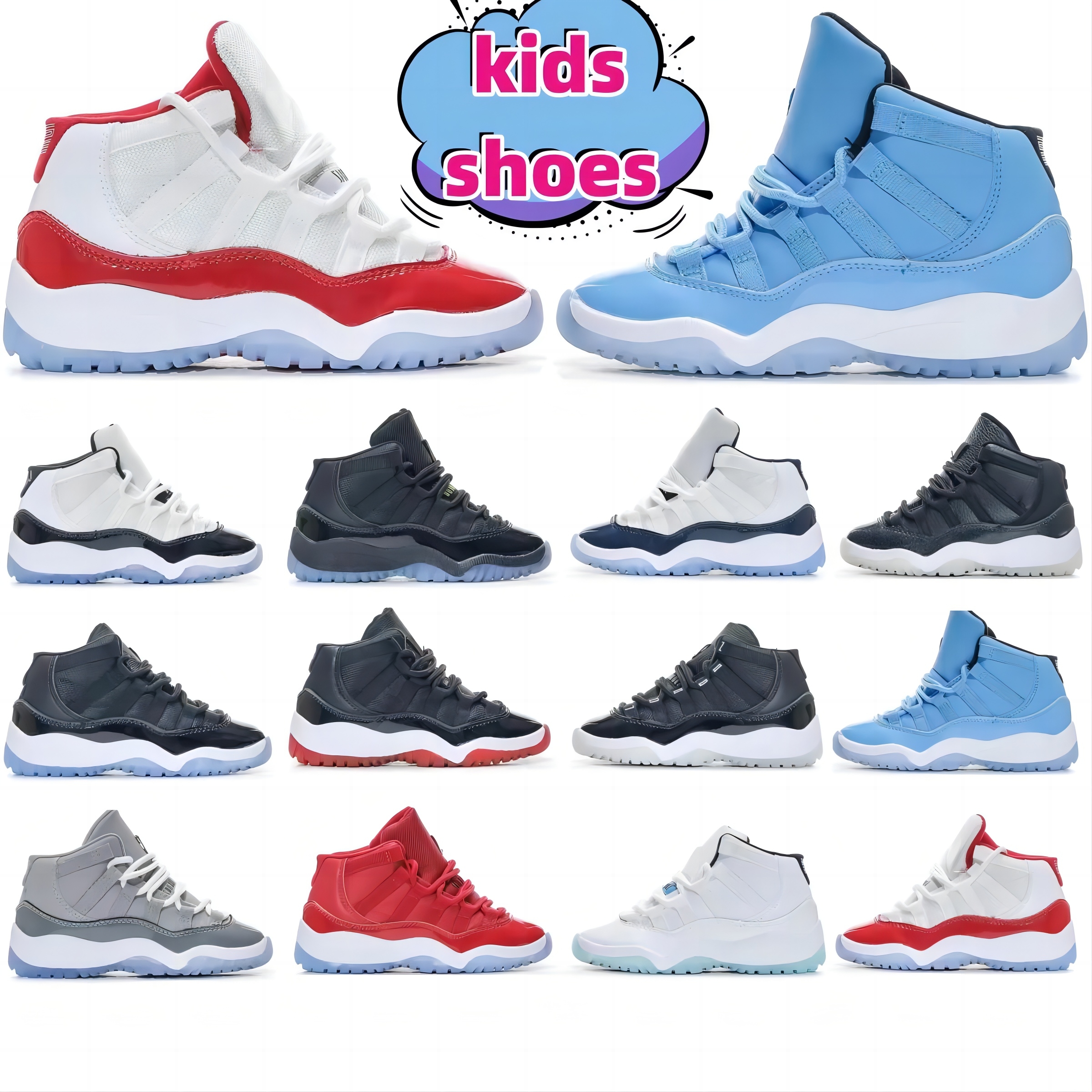 Cool Grey 11s Kids Basketball Shoes Gamma Blue Jubilee 25th Anniversary Space Jam Infant Big Boys Girls Bred Sneakers Children's Trainers G2Il#, No box
Cool Grey 11s Kids Basketball Shoes Gamma Blue Jubilee 25th Anniversary Space Jam Infant Big Boys Girls Bred Sneakers Children's Trainers G2Il#, No box