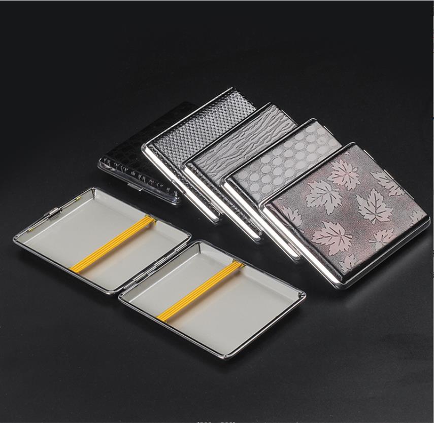 Smoking Pipes 10cm Extended Cigarette Box 20 Pack Men's Portable Leather Retro Cigarette Box Cigarette Set Accessories
Smoking Pipes 10cm Extended Cigarette Box 20 Pack Men's Portable Leather Retro Cigarette Box Cigarette Set Accessories