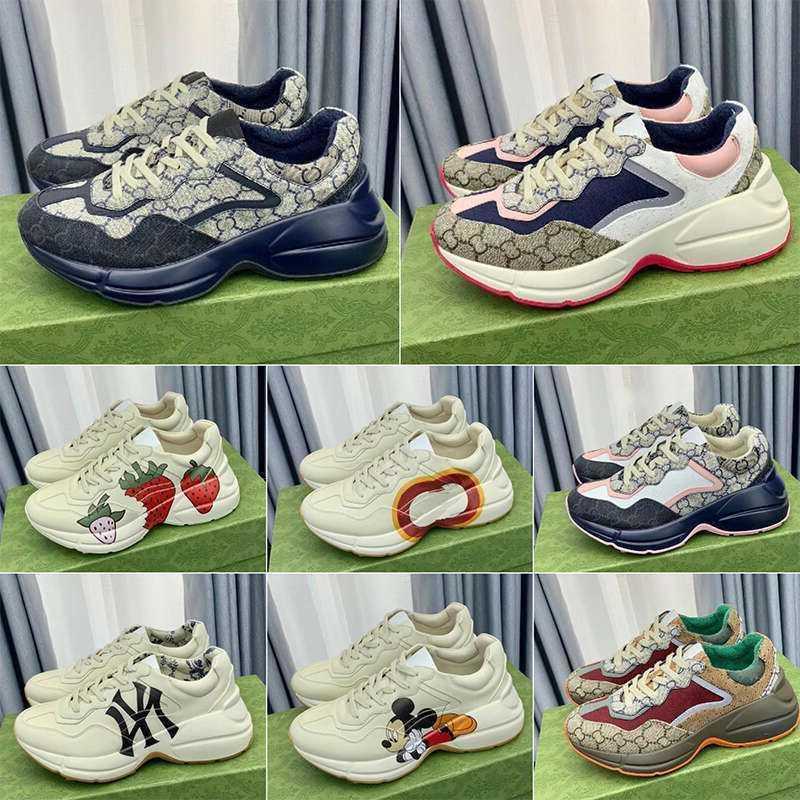 Luxury Chaussures Ladies Shoe Rhyton Platform Sneakers Designer''guccis''shoes Beige men women Trainers For womens Designers Vintage Sneaker with gg guccy, 11
Luxury Chaussures Ladies Shoe Rhyton Platform Sneakers Designer''guccis''shoes Beige men women Trainers For womens Designers Vintage Sneaker with gg guccy, 11
