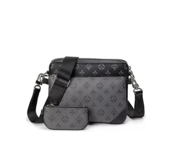 HOT Mens Totes Bag Handbags Purses Fashion Handbags Men Leather TRIO Messenger Bags Luxury Shoulder Bag Make up Bag Tote bags 2025