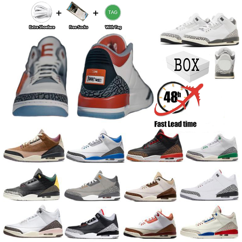 Jumpman 3 3s Retro Basketball Shoes Fire Red Pine Green Cardinal Red Racer Blue Dark Iris Muslin Cool Grey Fragment Unc Laser Orange Men Women Trainers Sneakers 36-47
Jumpman 3 3s Retro Basketball Shoes Fire Red Pine Green Cardinal Red Racer Blue Dark Iris Muslin Cool Grey Fragment Unc Laser Orange Men Women Trainers Sneakers 36-47
