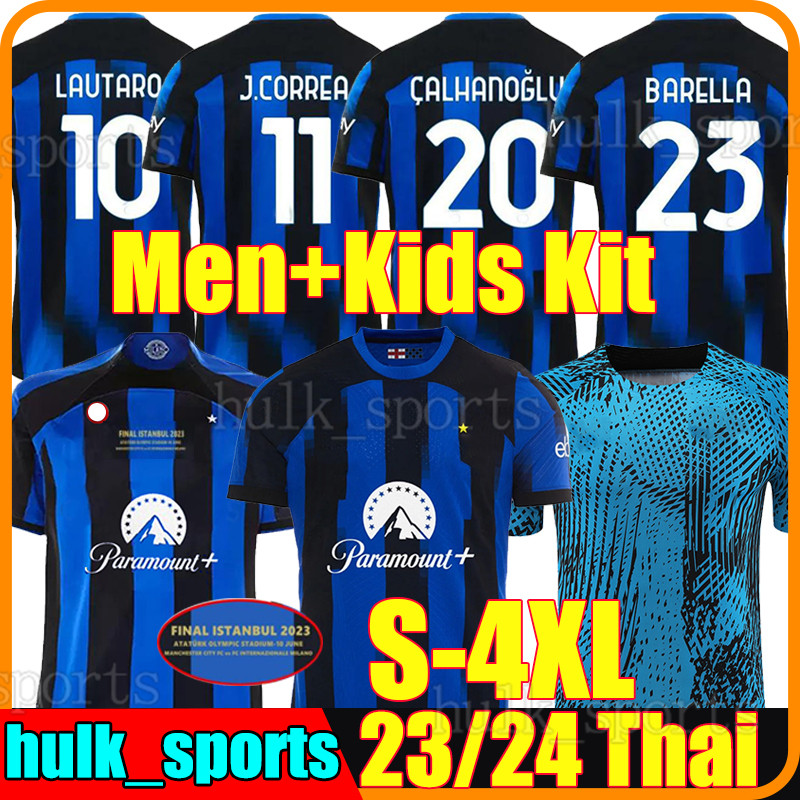 4XL LUKAKU J.CORREA soccer jerseys 22/23/24 Final BARELLA VIDAL LAUTARO INTERS DZEKO ERIKSEN LAUTARO MILANS football shirts 2023 2024 BROZOVIC GOSENS men kids kit set, Guomi 22-23 away
4XL LUKAKU J.CORREA soccer jerseys 22/23/24 Final BARELLA VIDAL LAUTARO INTERS DZEKO ERIKSEN LAUTARO MILANS football shirts 2023 2024 BROZOVIC GOSENS men kids kit set, Guomi 22-23 away