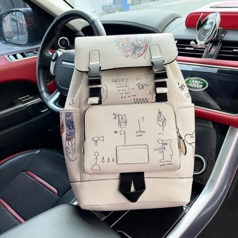 Mens Backpacks Designer Backpack Luxury Knapsack Womens Fashion Black Vintage Packsack Outdoor Travel School Vacation Waterproof Bag 2023