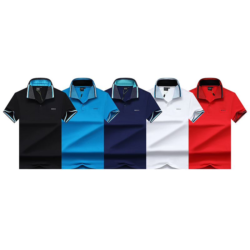 Fashion Mens Polos boss men Top Luxury Designer Striped Polo Collar Striped Short Sleeve T shirt Shirt Solid Letter Pattern High Quality Cotton Classic Casual
Fashion Mens Polos boss men Top Luxury Designer Striped Polo Collar Striped Short Sleeve T shirt Shirt Solid Letter Pattern High Quality Cotton Classic Casual