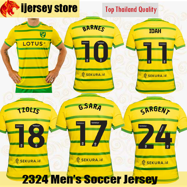 2324 Norwich Soccer Jerseys City G.SARA 23 24 RASHICA 2023 BARNES IDAH TZOLIS HERNANDEZ SORENSEN PLACHETA McLEAN SARGENT Football Shirt Mens Jersey, 2324 home
2324 Norwich Soccer Jerseys City G.SARA 23 24 RASHICA 2023 BARNES IDAH TZOLIS HERNANDEZ SORENSEN PLACHETA McLEAN SARGENT Football Shirt Mens Jersey, 2324 home