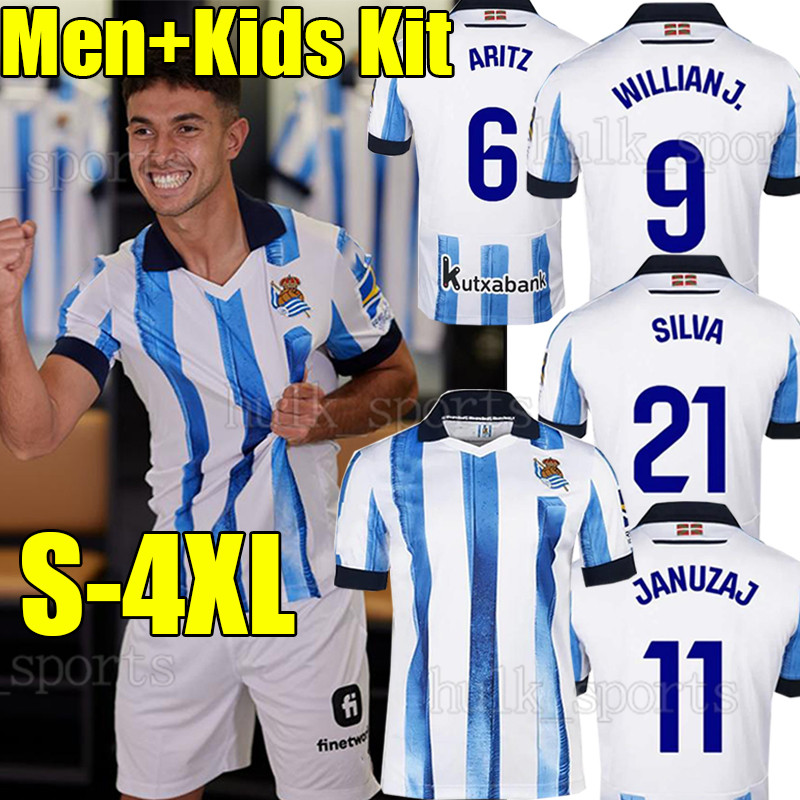 4XL Real Sociedad 2023 2024 Soccer Jerseys OYARZABAL X PRIETO PORTU DAVID SILVA Football Shirts TAKE 23/24 Carlos Fernandez camiseta de futbol Men kids kit Equipment, 22-23 home
4XL Real Sociedad 2023 2024 Soccer Jerseys OYARZABAL X PRIETO PORTU DAVID SILVA Football Shirts TAKE 23/24 Carlos Fernandez camiseta de futbol Men kids kit Equipment, 22-23 home
