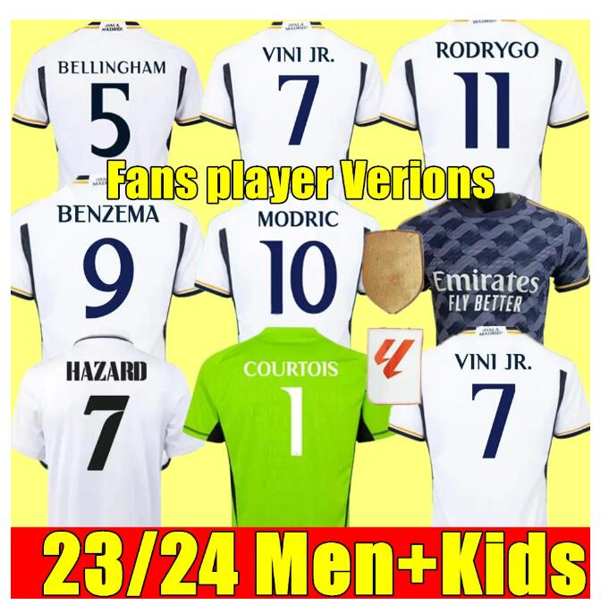 2023 BELLINGHAM VINI JR soccer jerseys REal Tchouameni 23 24 football shirt JOSELU CAMAVINGA ALABA Rodrygo LONG SLEEVE Camisetas men kids kit uniforms fans player, 23/24 adult home+player league patch
2023 BELLINGHAM VINI JR soccer jerseys REal Tchouameni 23 24 football shirt JOSELU CAMAVINGA ALABA Rodrygo LONG SLEEVE Camisetas men kids kit uniforms fans player, 23/24 adult home+player league patch