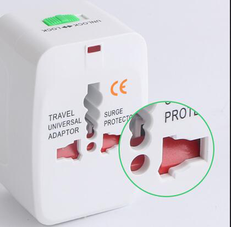 International Wall Chargers Global Travel Adapter Universal Socket Plug EU US AU UK All In One World Wide Electrical Plug Home Wall Port With Retail P