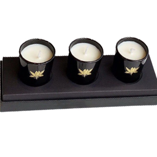 gift box set of 3 candles scented candle vip colllection C Home Decoration xmas gift4026789