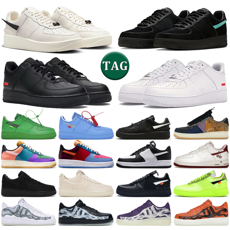 Designer one af1 running shoes men women 1 low White Black Phantom University Blue Fossil Skeleton Halloween mens trainers outdoor platform sneakers, 14
Designer one af1 running shoes men women 1 low White Black Phantom University Blue Fossil Skeleton Halloween mens trainers outdoor platform sneakers, 14