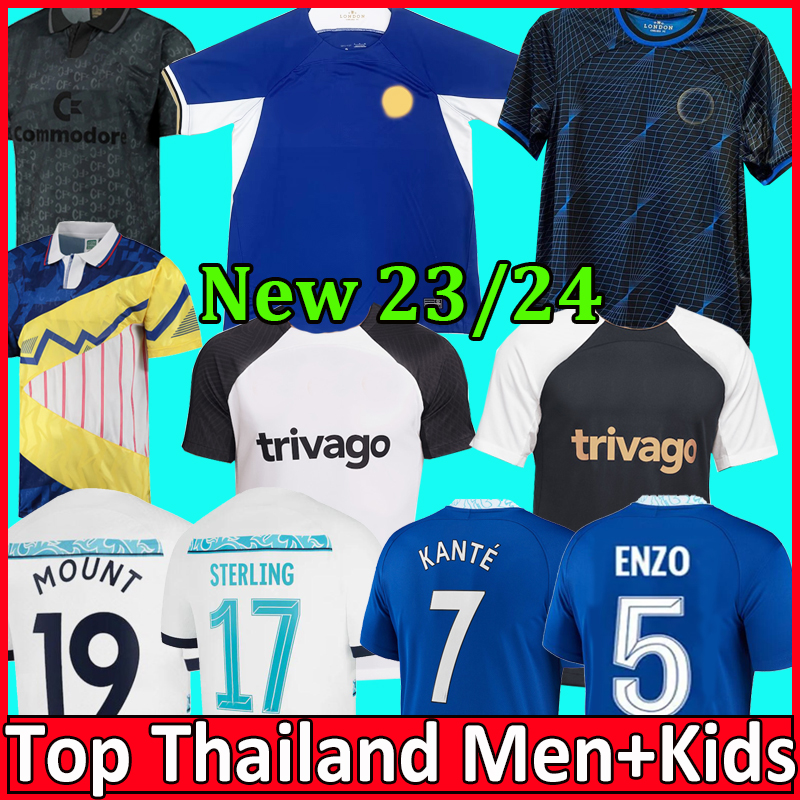 22 23 24 Enzo Soccer Jerseys STERLING Joao Felix Mash Up HAVERTZ CHILWELL JAMES ZIYECH 2023 PULISIC Football Shirt KANTE Men Kids set Kits Camiseta Maillot, Kids 22 away
22 23 24 Enzo Soccer Jerseys STERLING Joao Felix Mash Up HAVERTZ CHILWELL JAMES ZIYECH 2023 PULISIC Football Shirt KANTE Men Kids set Kits Camiseta Maillot, Kids 22 away