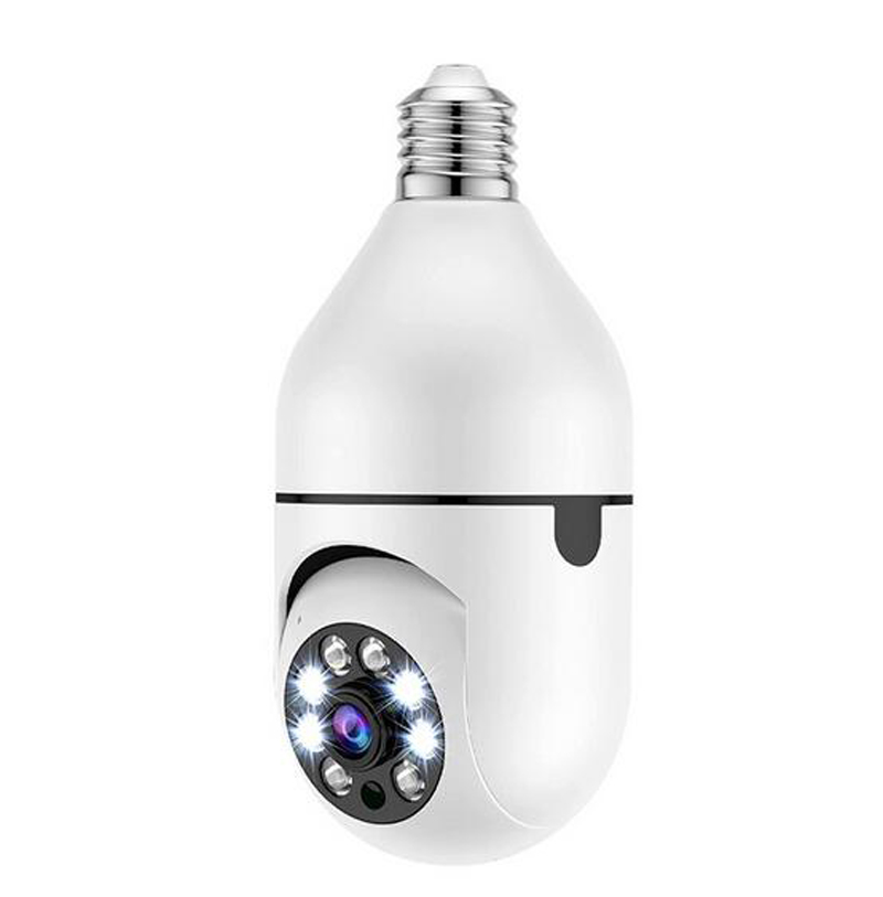 A6 Light Bulb Camera Wireless 1080P 360 Degree Panoramic Smart HD WiFi Cam Night Version Home Security IP Surveillance CCTV LED Bulb Holder Camera Min