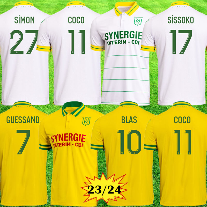 23 24 Maillots Nantes FC Special soccer jerseys nantais maillot de foot kits 2023 2024 M. MOHAMED jersey SIMON BLAS COCO SISSOKO football shirts GANAGO equipment, Away
23 24 Maillots Nantes FC Special soccer jerseys nantais maillot de foot kits 2023 2024 M. MOHAMED jersey SIMON BLAS COCO SISSOKO football shirts GANAGO equipment, Away