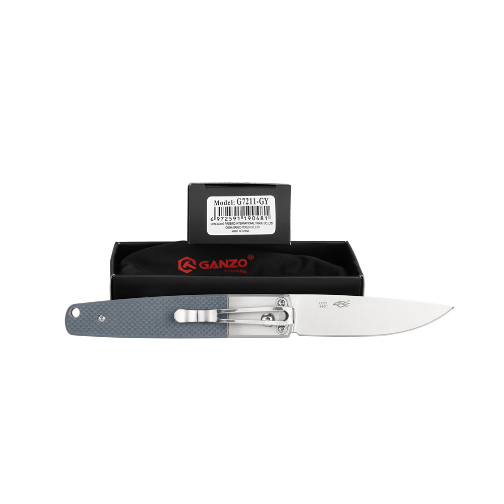 Firebird Ganzo FBknife G7211 58-60HRC 440C blade Pocket folding tactical Survival outdoor EDC tool camping knife