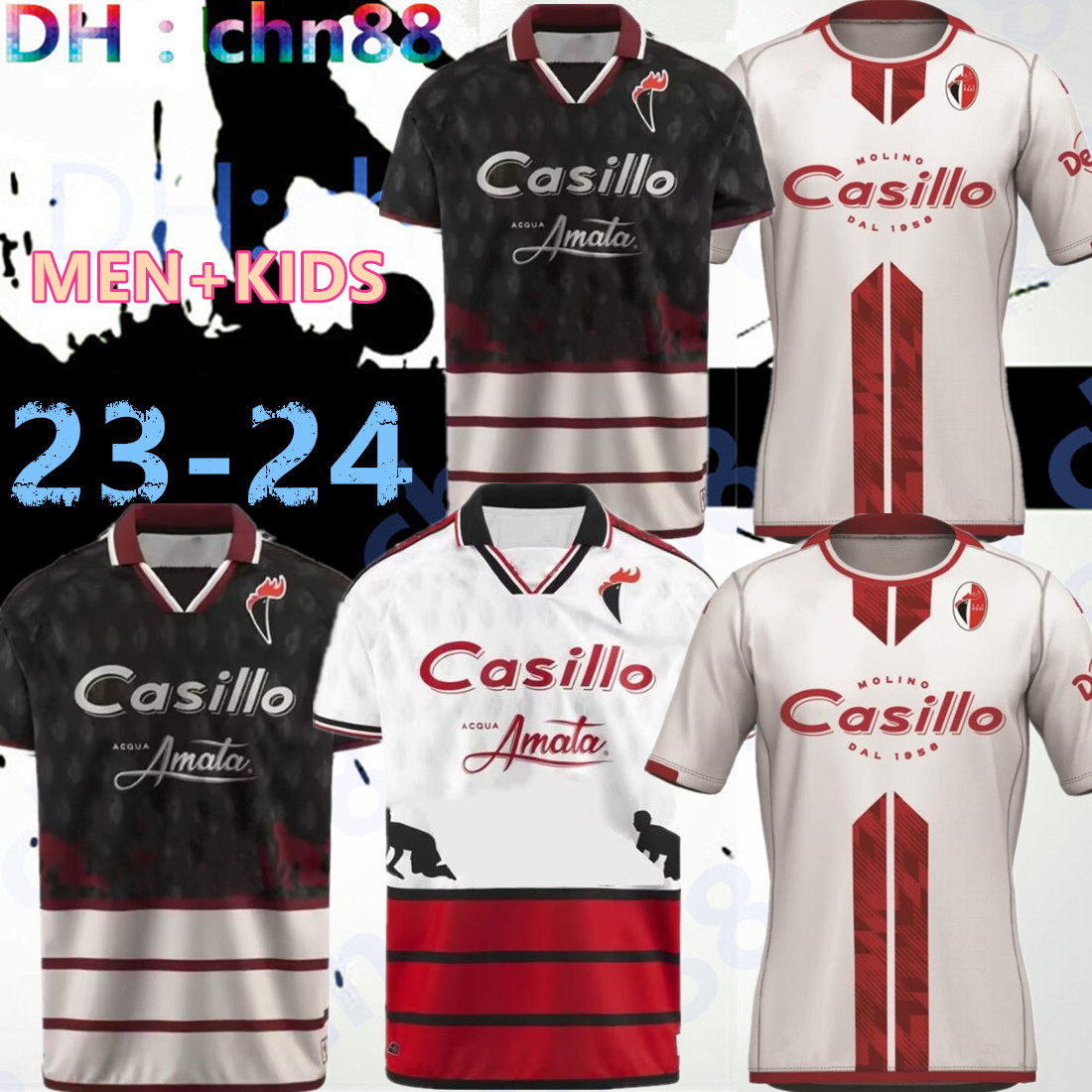 2023 2024 Ssc Bari Mens Soccer Jerseys Botta Cheddira Maiello Esposito Benali Special Edition 23 24 Football Shirts Short Sleeve