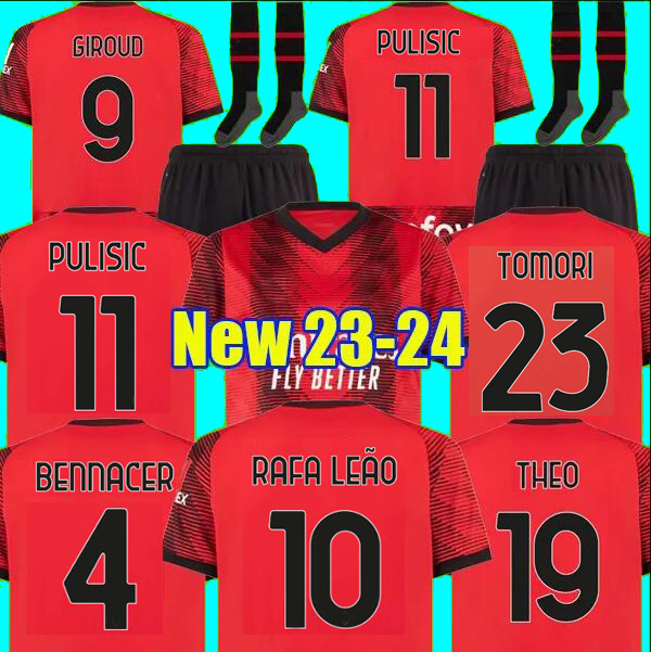 23 24 PULISIC KOCHE soccer jerseys 2023 2024 GIROUD DE KETELAERE R. LEAO AC MIlans THEO home football shirt special fourth 4th men kids kit uniform, 4th kids
23 24 PULISIC KOCHE soccer jerseys 2023 2024 GIROUD DE KETELAERE R. LEAO AC MIlans THEO home football shirt special fourth 4th men kids kit uniform, 4th kids