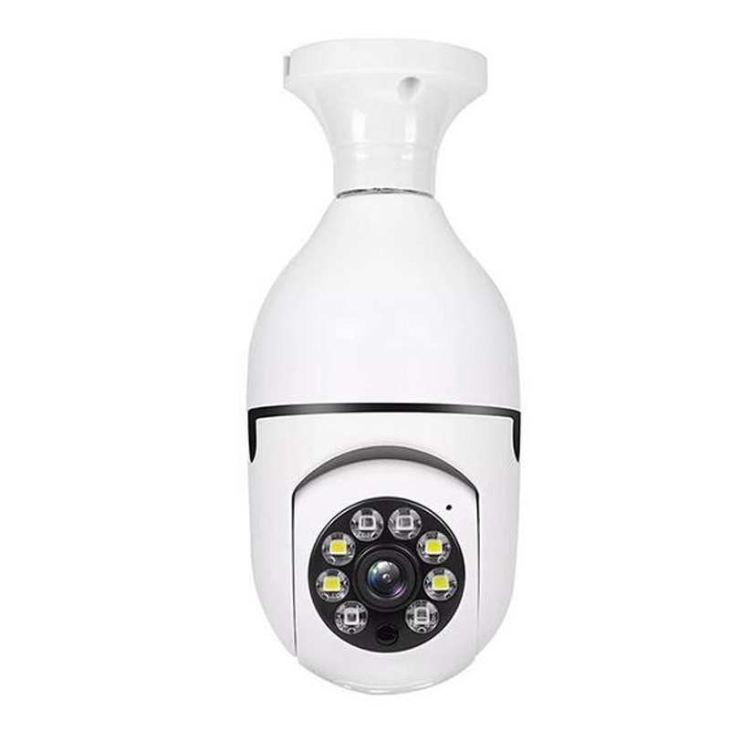 A6 Light Bulb Camera Wireless 1080P 360 Degree Panoramic Smart HD WiFi Cam Night Version Home Security IP Surveillance CCTV LED Bulb Holder Camera Min