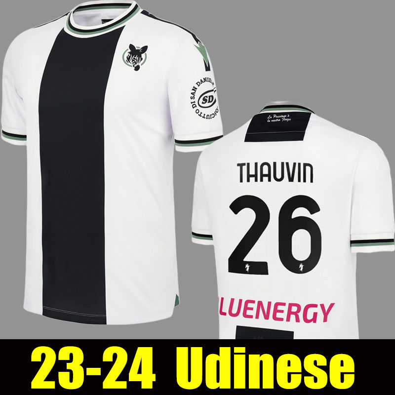 23 24 Udinese Calcio Soccer jerseys 2023 2024 Football Shirt kits Thauvin Beto LOVRIC home away Samardzic BIJOL Deulofeu men kids set, 23-24 home
23 24 Udinese Calcio Soccer jerseys 2023 2024 Football Shirt kits Thauvin Beto LOVRIC home away Samardzic BIJOL Deulofeu men kids set, 23-24 home