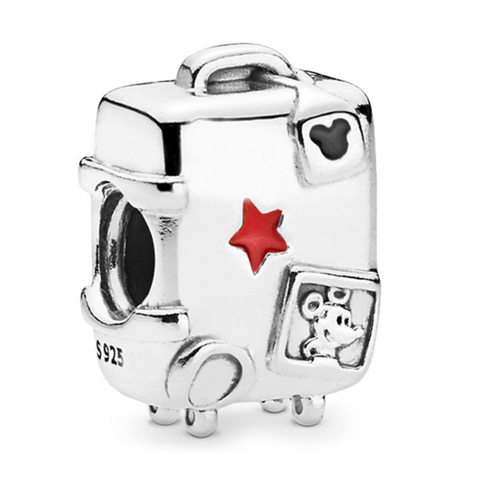 2024 925 Sterling Silver Birthday Charm Pendant Bracelet Lage Beads Suitable For Primitive Jewelry Fashion Accessories Free Delivery