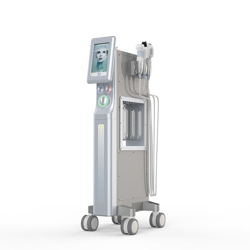 Hot Selling 6 In 1 Oxygen Microdermabrasion Skin Rejuvenation Machine Aqua Peelin Jet Facial Moisture Facial Deep Cleaning Skin Care Equipment