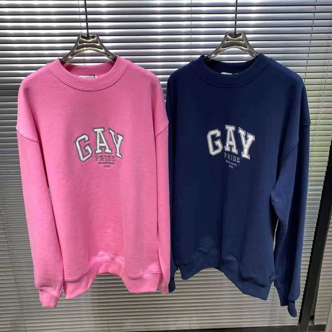 Autumn/Winter 2023 New Paris Embroidered Letter Round Neck Long-sleeved Hoodie And Velvet Women's Loose Men's Sweater T230715, Pink
Autumn/Winter 2023 New Paris Embroidered Letter Round Neck Long-sleeved Hoodie And Velvet Women's Loose Men's Sweater T230715, Pink