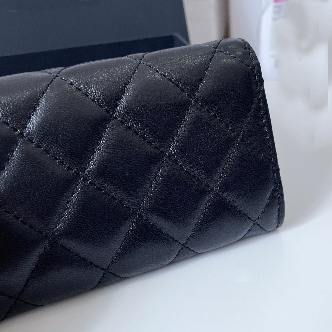 top Fashion ladies storage wallet solid color imported cowhide basketball pattern rhombus small card bag, Black
top Fashion ladies storage wallet solid color imported cowhide basketball pattern rhombus small card bag, Black