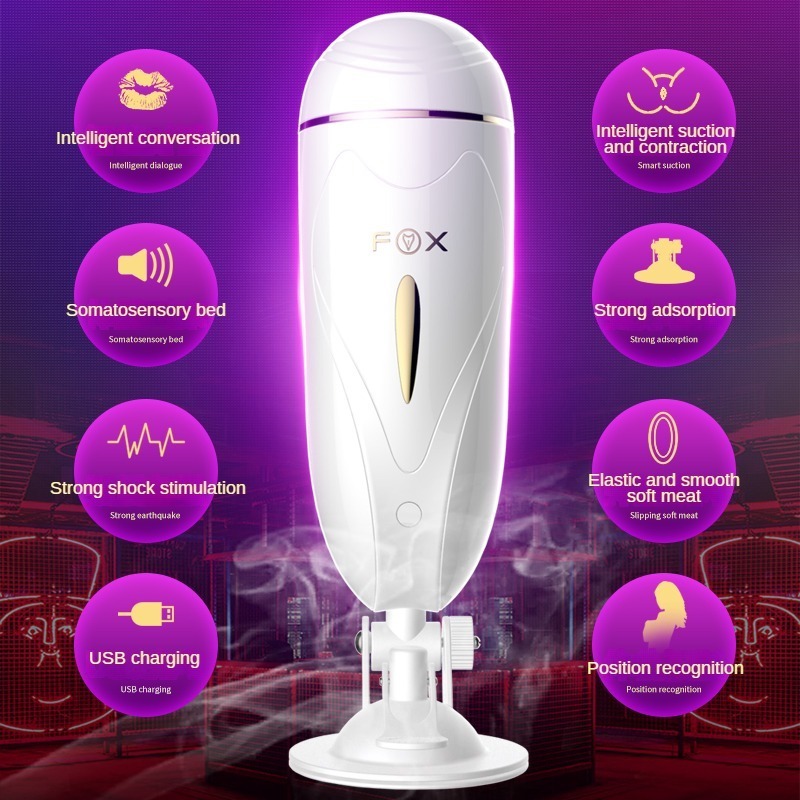 Masturbators Automatic Male Mastubator Blowjob Masturbation Equipment Machine Sex Toys Adult Goods for Men Man Cup 230714