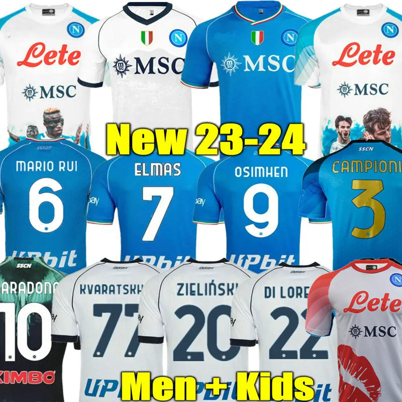 Napoli 2023 2024 Soccer Jerseys MARADONA KVARATSKHELIA RASPADORI Osimhen ZIELINSKI LOBOTKA POLITANO SIMEONE MERET DI LORENZO 22 23 24 football men kids shirt 4XL, Christmas version
Napoli 2023 2024 Soccer Jerseys MARADONA KVARATSKHELIA RASPADORI Osimhen ZIELINSKI LOBOTKA POLITANO SIMEONE MERET DI LORENZO 22 23 24 football men kids shirt 4XL, Christmas version