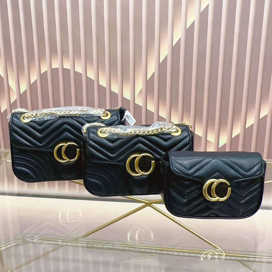 2 Gs Marmont Chain Designer Bags Crossbody Bags Shoulder bag 3 Sizes 27 Model LUXURY Fashion Classic Woman Bag tote Handbag Wallet Clutch Metallic With Serial Number, #26 20.5cm
2 Gs Marmont Chain Designer Bags Crossbody Bags Shoulder bag 3 Sizes 27 Model LUXURY Fashion Classic Woman Bag tote Handbag Wallet Clutch Metallic With Serial Number, #26 20.5cm